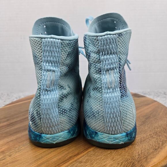 Nobull Womens 8.5 Outwork High-Top Blue Camo Athletic Gym Daily Workout Trainer - Picture 2 of 13